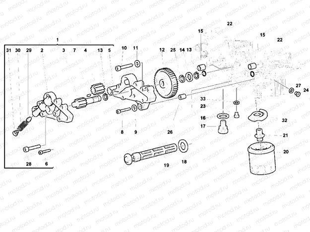 OIL PUMP - FILTER » LUBRICATION SYSTEM