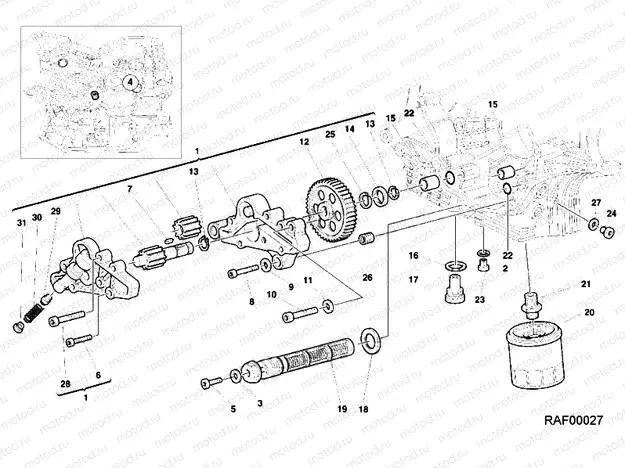 OIL PUMP - FILTER » LUBRICATION SYSTEM