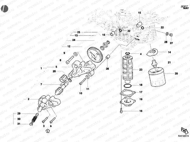 OIL PUMP - FILTER » LUBRICATION SYSTEM