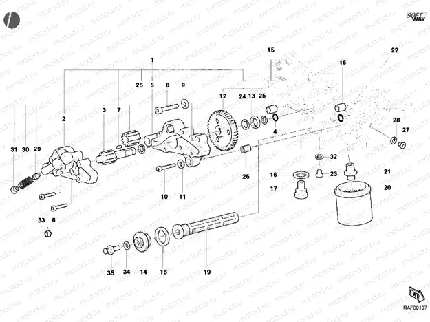 OIL PUMP - FILTER » LUBRICATION SYSTEM