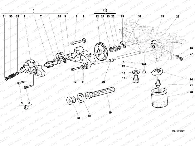 OIL PUMP - FILTER » LUBRICATION SYSTEM