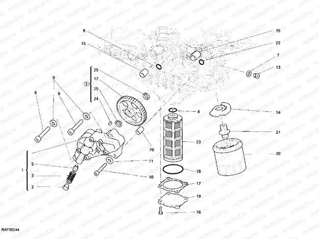 OIL PUMP - FILTER » LUBRICATION SYSTEM