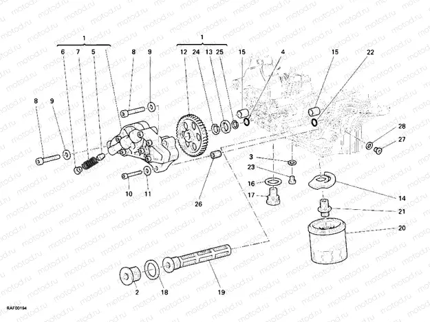 OIL PUMP - FILTER » LUBRICATION SYSTEM