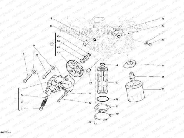 OIL PUMP - FILTER » LUBRICATION SYSTEM