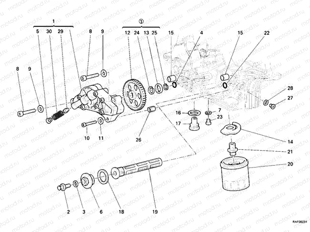 OIL PUMP - FILTER » LUBRICATION SYSTEM