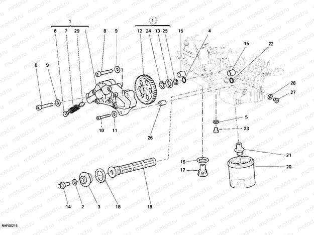 OIL PUMP - FILTER » LUBRICATION SYSTEM