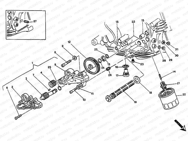 OIL PUMP - FILTER » LUBRICATION SYSTEM