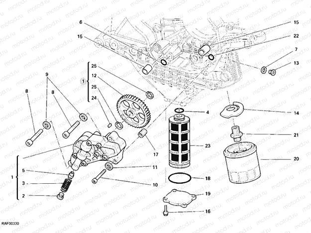 OIL PUMP - FILTER » LUBRICATION SYSTEM