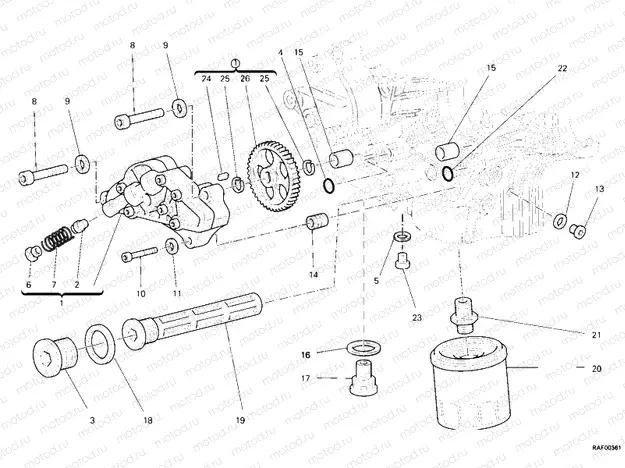 OIL PUMP - FILTER » LUBRICATION SYSTEM