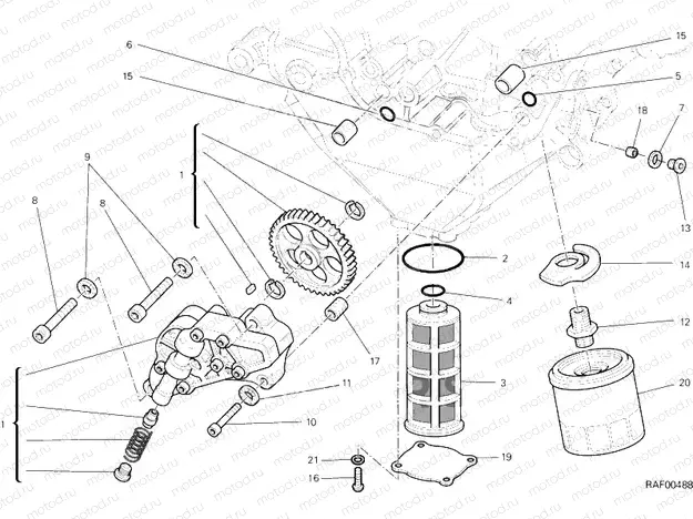 OIL PUMP - FILTER » LUBRICATION SYSTEM