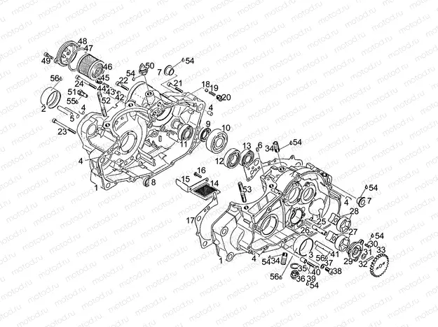Oil pump T