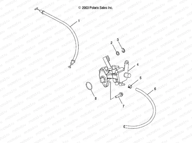 OIL PUMP - W045303CA/IA (4990539053C03) | OIL PUMP - W045303CA/IA (4990539053C03)