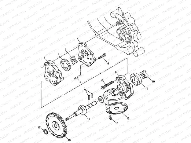OIL PUMP - W98AA42A (4945524552C014) | OIL PUMP - W98AA42A (4945524552C014)