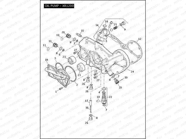 OIL PUMP - XR1200
