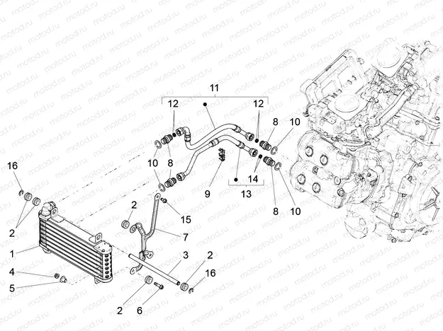 Oil radiator