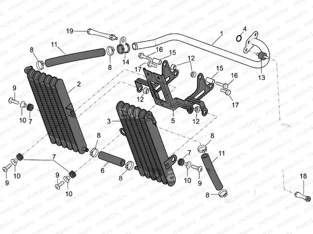 Oil radiator