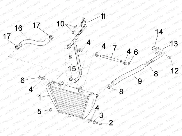 Oil radiator