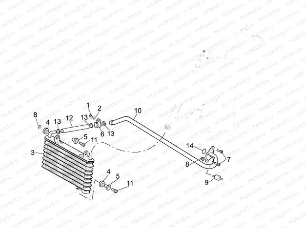 Oil radiator