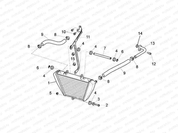 Oil radiator
