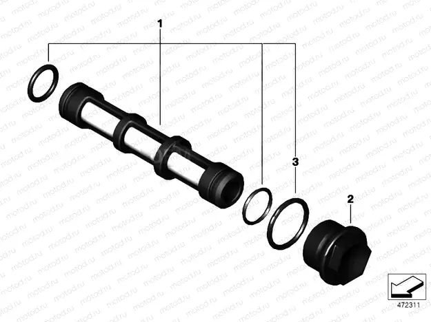 Oil strainer
