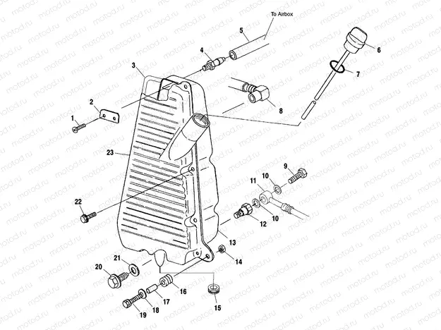 OIL TANK - A00CH33AC (4959905990C001) | OIL TANK - A00CH33AC (4959905990C001)