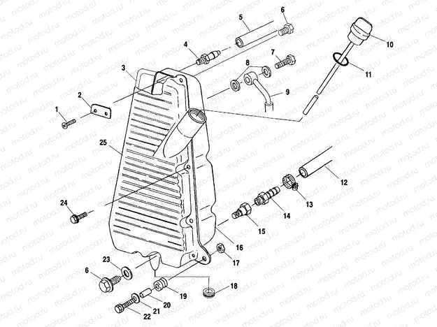 OIL TANK - A01BA50AA (4963716371A010) | OIL TANK - A01BA50AA (4963716371A010)