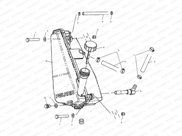 OIL TANK - A03CD50FB (4975277527B09) | OIL TANK - A03CD50FB (4975277527B09)