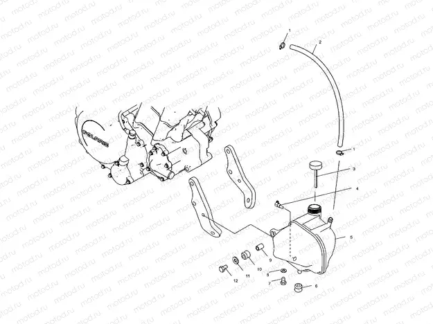 OIL TANK - A03GJ50AA/AB (4975767576A13) | OIL TANK - A03GJ50AA/AB (4975767576A13)