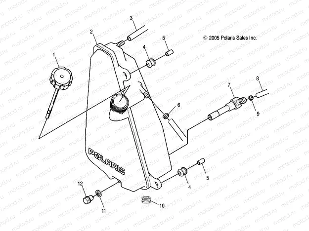 OIL TANK - A05BG50AA/FA (4999201549920154A11) | OIL TANK - A05BG50AA/FA (4999201549920154A11)