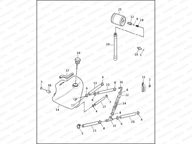OIL TANK & FILTER