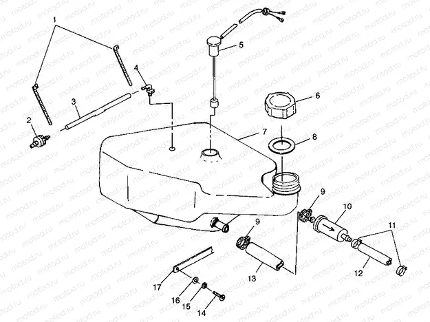 OIL TANK - I984573 (4946554655a012) | OIL TANK - I984573 (4946554655a012)