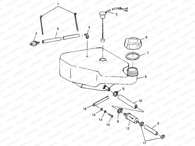 OIL TANK SLTX B974590 and INTL. SLTX I974590 (4941214121A012) | OIL TANK SLTX B974590 and INTL. SLTX I974590 (4941214121A012)