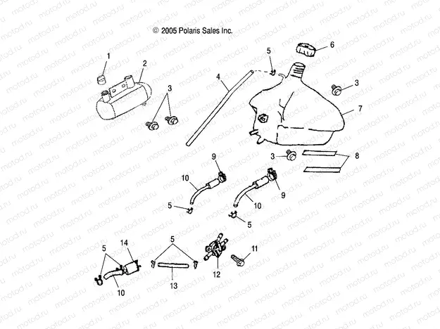 OIL TANK/FUEL TANK - A04KA05CA (4999202359920235B05) | OIL TANK/FUEL TANK - A04KA05CA (4999202359920235B05)