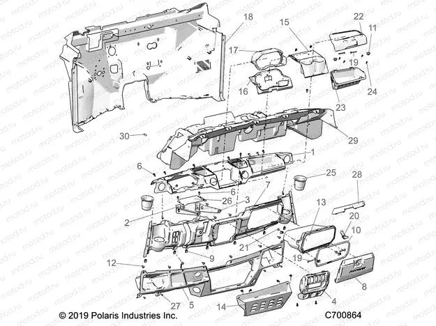 OPT | OPT, DASH, HEATER  - R20RRE99A/B (C700864)