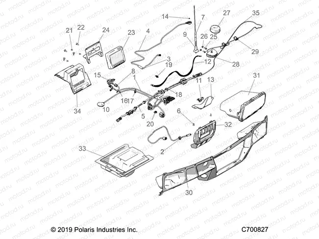OPT | OPT, DASH, RIDE COMMAND PREM - R20RSU99A/B (C700827)