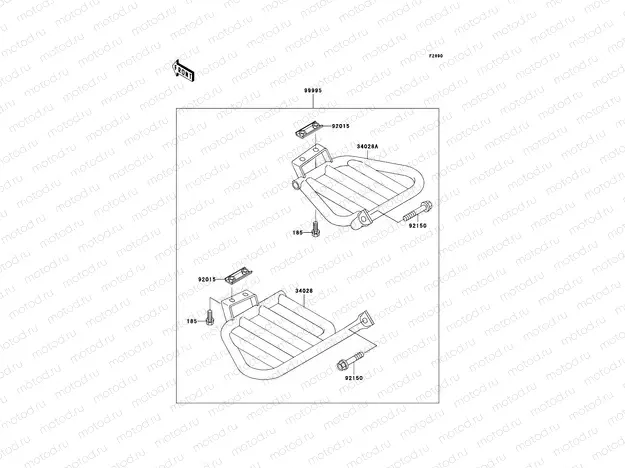 Optional Parts(AS)(Footrests)