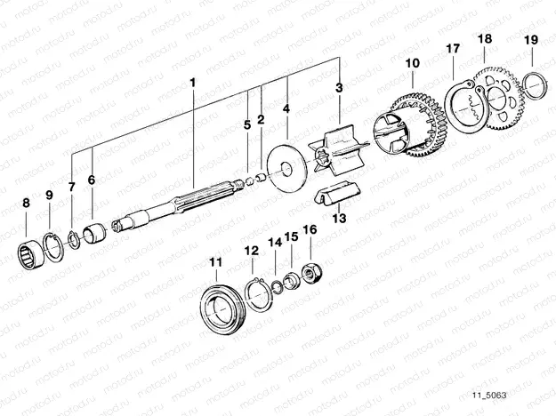 Output shaft