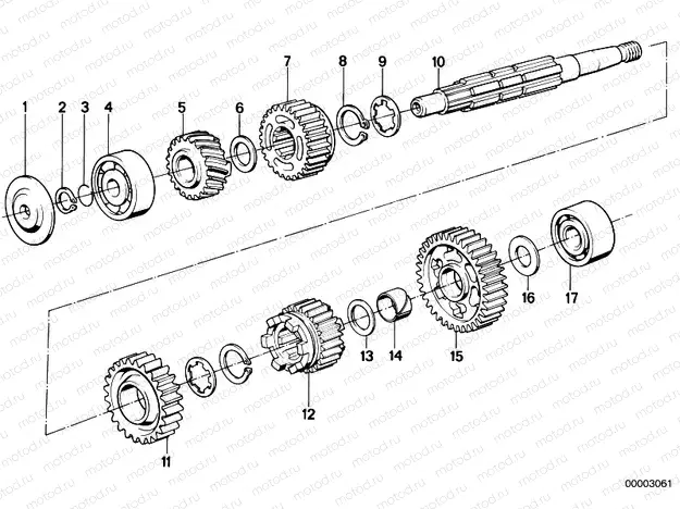 Output shaft