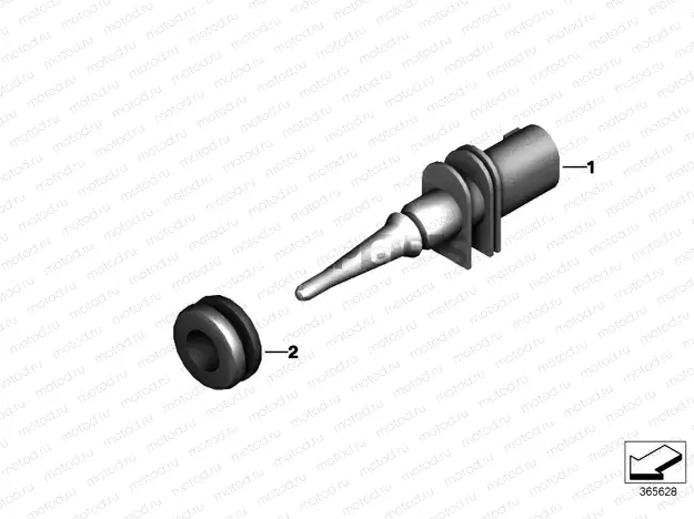 Outside temperature sensor