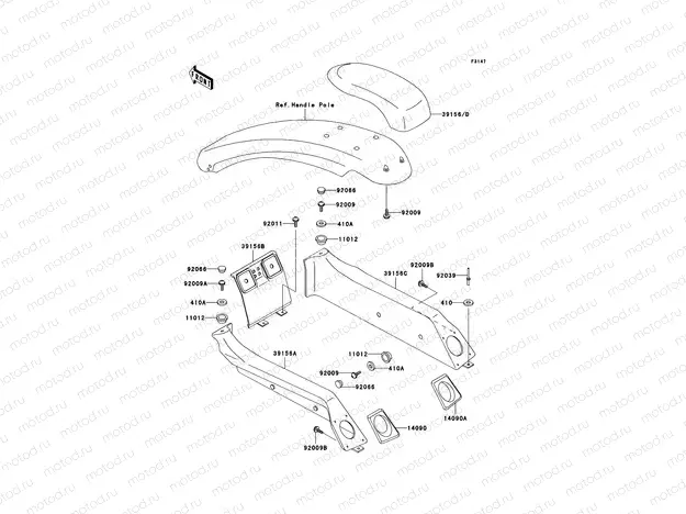 Pads(-JS750A-602905)