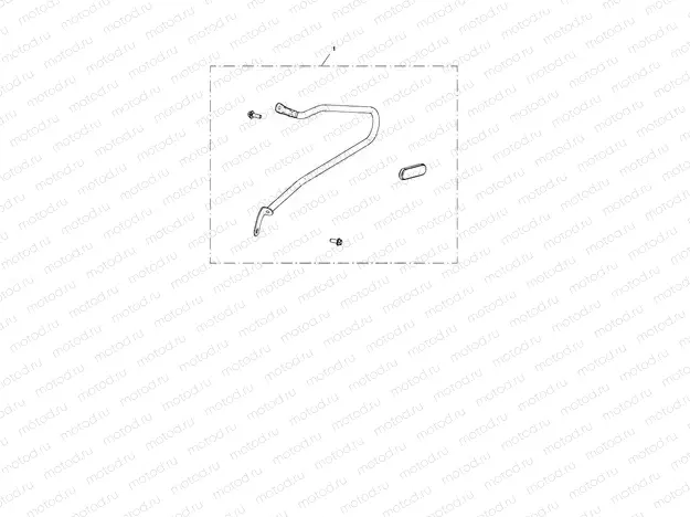 Pannier Rail Kit, LH