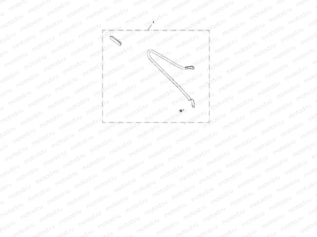 Pannier Rail Kit, RH