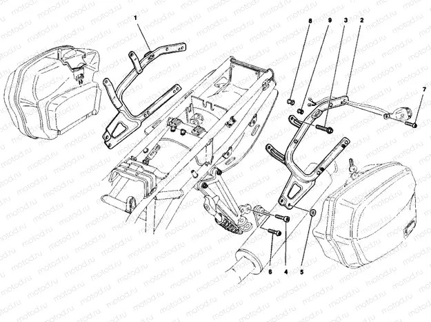 PANNIERS FASTENERS » ACCESSORIES