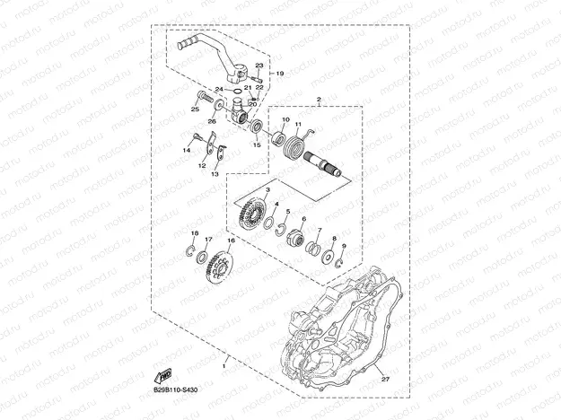 PARTS OPTION (KICK STARTER)
