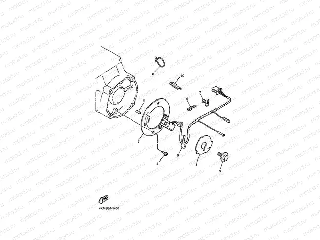 PICK UP COIL & GOVERNOR