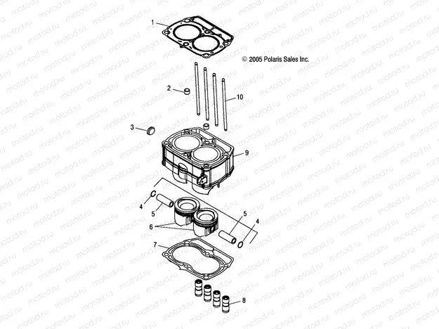 PISTON and CYLINDER - R06RF68AA (4999202259920225D12) | PISTON and CYLINDER - R06RF68AA (4999202259920225D12)