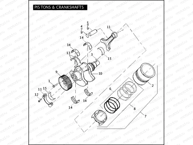PISTONS & CRANKSHAFTS