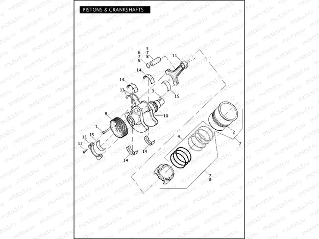 PISTONS & CRANKSHAFTS