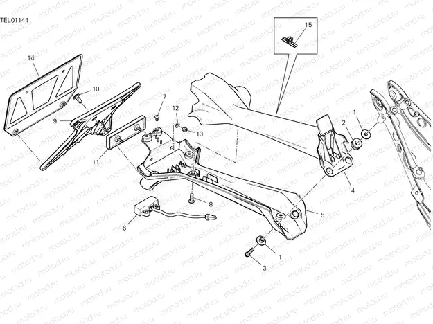 PLATE HOLDER [MOD:PANV4;XST:JAP]