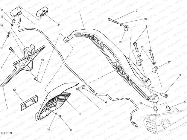 PLATE HOLDER [MOD:SCR800CR;XST:EUR,ROK,TWN]